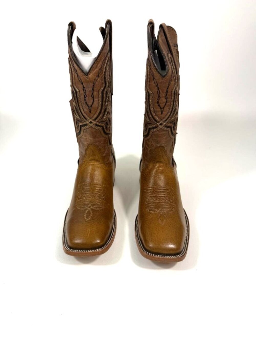 Soto Boots Men's Broad Square Toe Cowboy Boots Sz 10.5